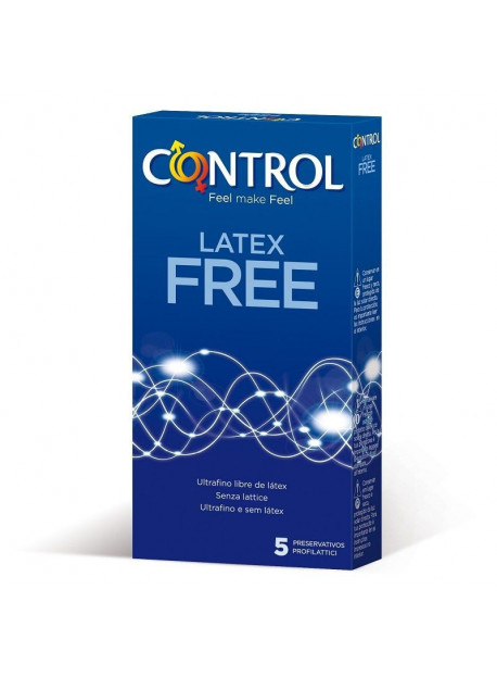 CONTROL LATEX FREE 5 UNID